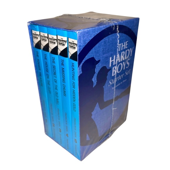 The Hardy Boys Starter Set 5 Books in Boxed Set Franklin W, Dixon - New Sealed - Picture 1 of 8